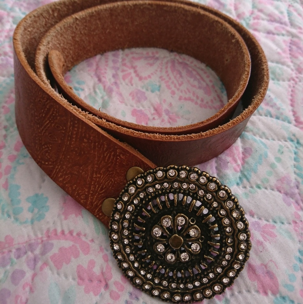 Fossil genuine leather belt